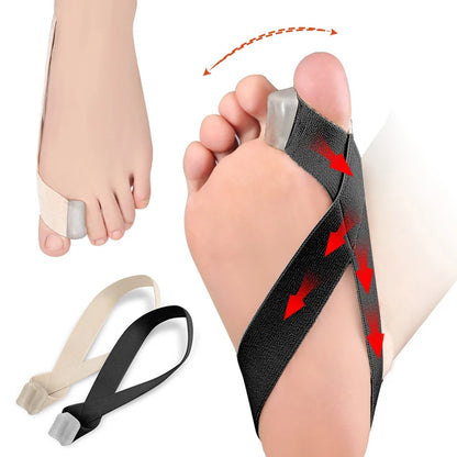 Hallux Valgus Corrector One Side Thumb Valgus Corrector Tension Strap Pain Relief Toefinger Separator Toe Straightener Tool